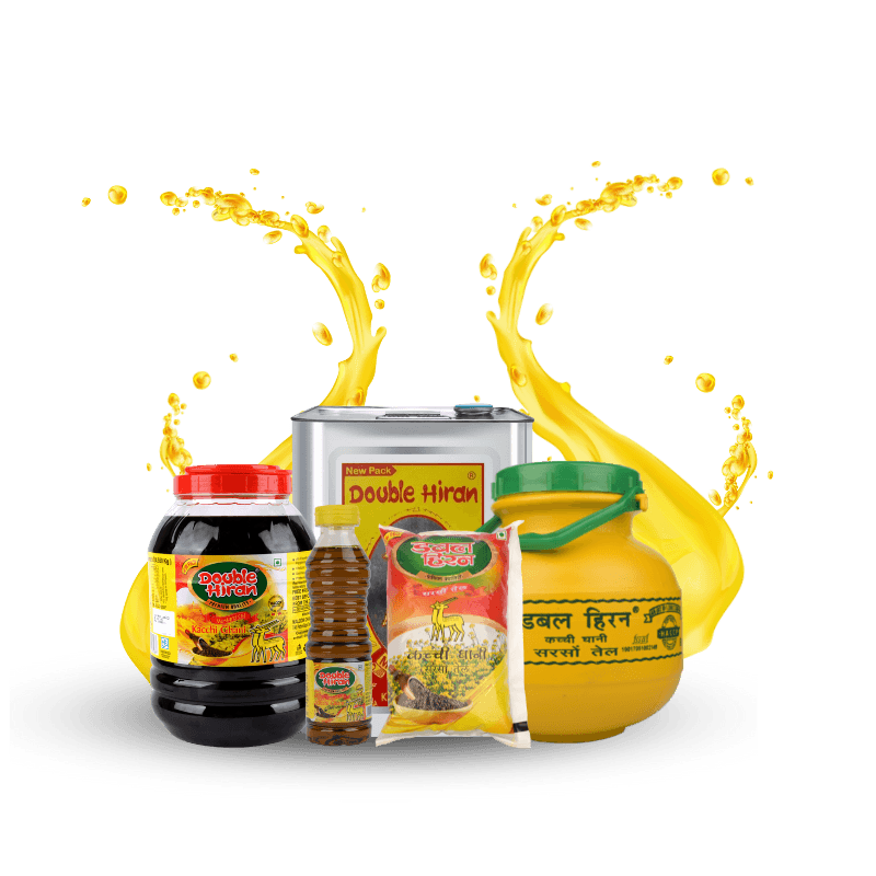 Double Hiran Kacchi Ghani Mustard Oil