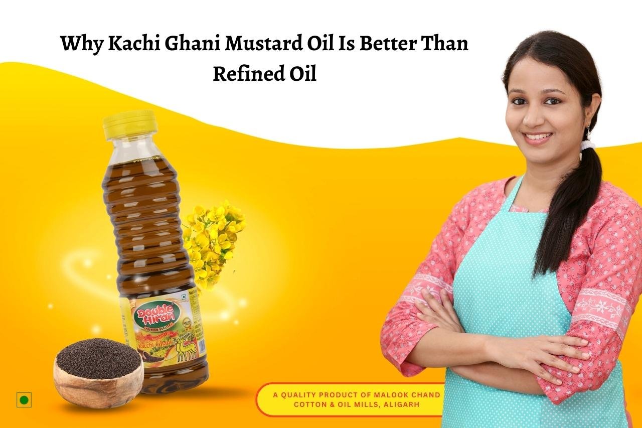 Why Kachi Ghani Mustard Oil Is Better Than Refined Oil