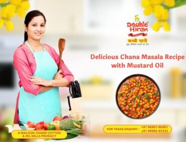 Delicious Chana Masala Recipe with Mustard Oil
