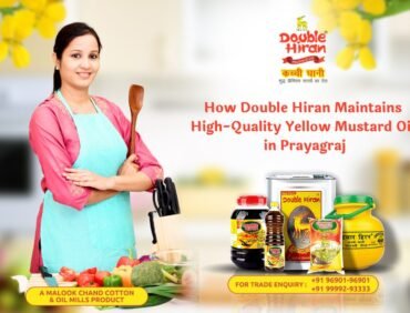 How Double Hiran Maintains High-Quality Yellow Mustard Oil in Prayagraj