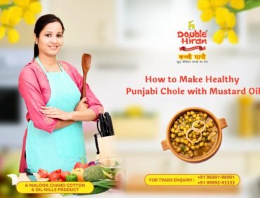 How to Make Healthy Punjabi Chole with Mustard Oil