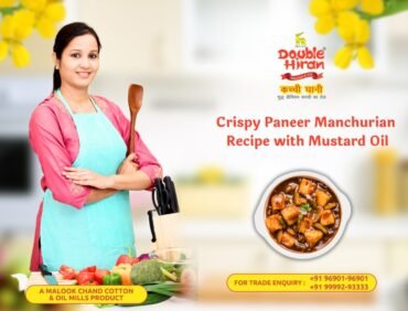 Crispy Paneer Manchurian Recipe with Mustard Oil