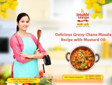 Delicious Gravy Chana Masala Recipe with Mustard Oil