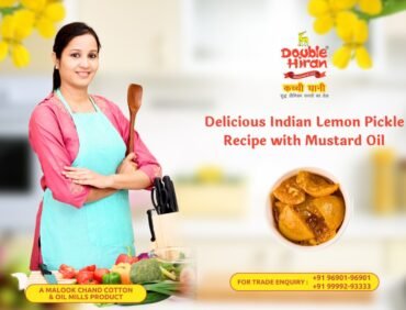 Delicious Indian Lemon Pickle Recipe with Mustard Oil 