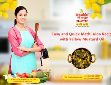 Easy and Quick Methi Aloo Recipe with Yellow Mustard Oil