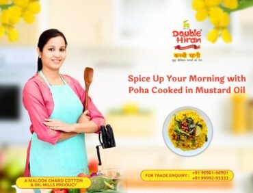 Spice Up Your Morning with Poha Cooked in Mustard Oil