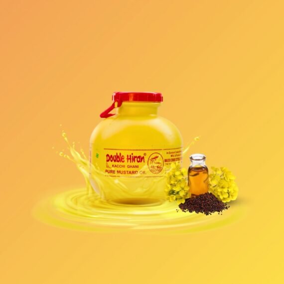 Double Hiran-5 LTR - MATKI Mustard Oil