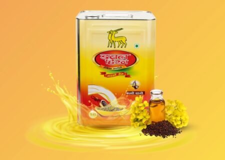 15 Ltr./kg Tin Double Hiran Kacchi Ghani Mustard Oil