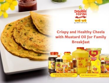 Crispy and Healthy Cheela with Mustard Oil for Family Breakfast